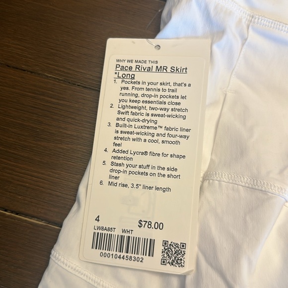 Lululemon pace rival skirt long - Picture 6 of 6